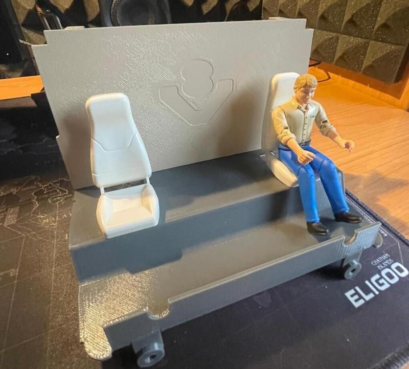 Scania Tamiya 1/14 cabin interior