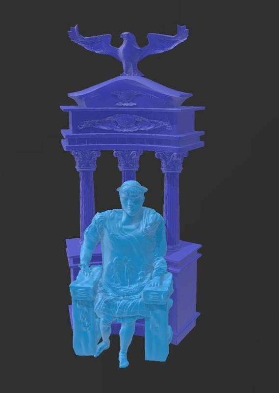 EMPEROR CAESAR'S COLUMN SEAT