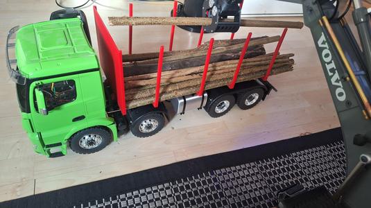 Rungen-Stirnwand Holztransporter