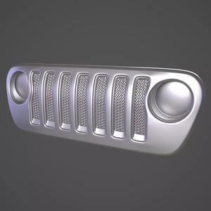 JEEP WRANGLER UNLIMITED SAHARA 2019 GRILL