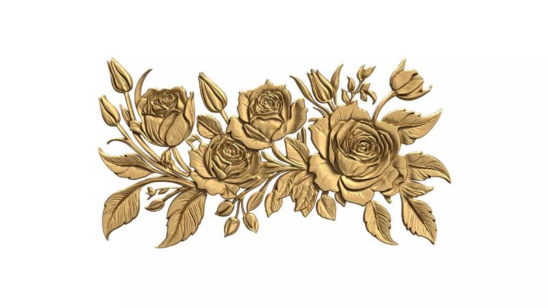 decor set Roses wall mural 50
