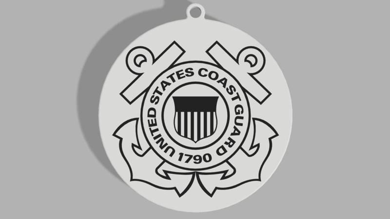 United States Coast Guard - Christmas Ornament