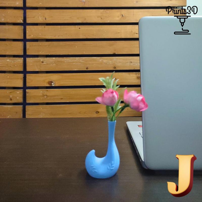 J Shaped Vase/Pot