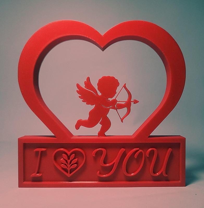 💘 Cupid Heart - ILOVEYOU -  Valentine's Day - Romantic Gift
