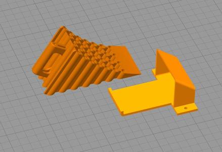 Bremskeil / Unterlegkeil / Wheel chock