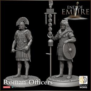 Roman Officers, Centurion and Standard - End of Empire