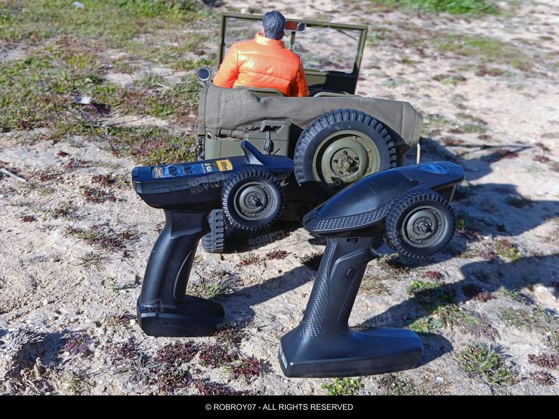 Custom Transmitter Wheel For Jeep Willys 1/6 1941 MB Scaler - RocHobby