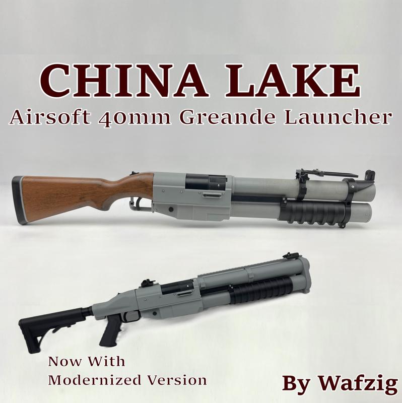Airsoft China Lake Grenade Launcher