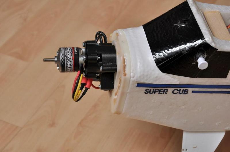 Turnigy Park450 Brushless 890kv RC motor mount adapter