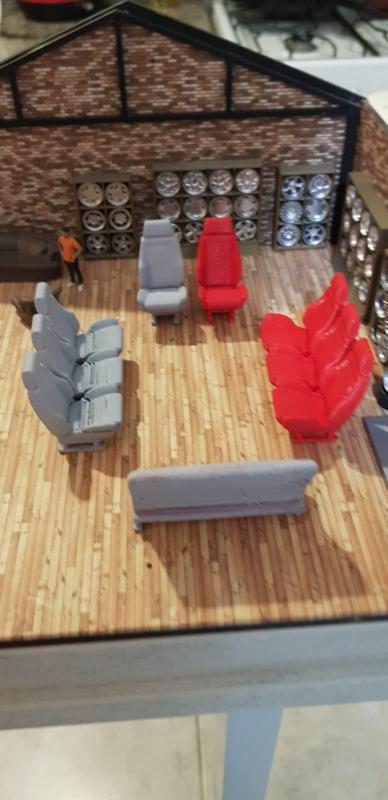 Car seats / waiting room