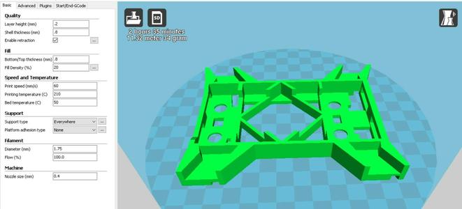 Parrot Bebop 2 Frame