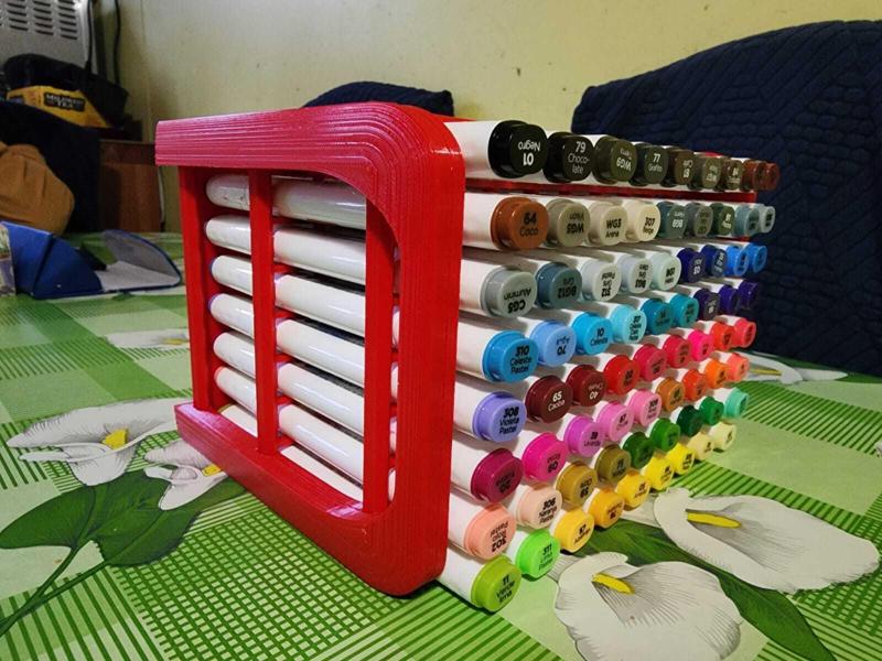 Alloy pencil organizer