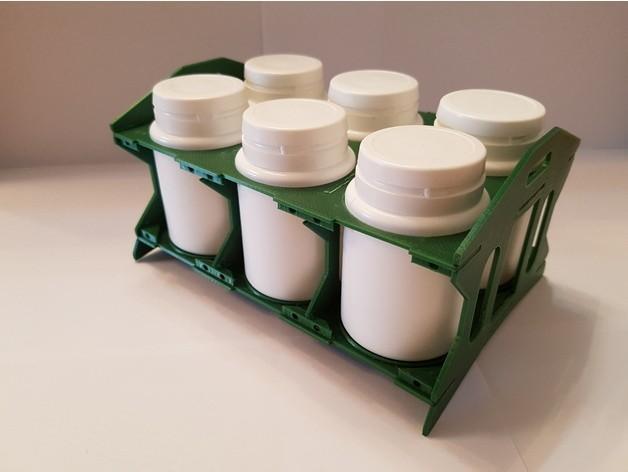 Bottle / chewing gum rack storage stand