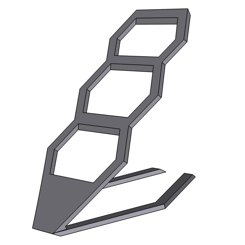 TV remote control organizer, pencil holder, for table 3D print