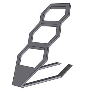 TV remote control organizer, pencil holder, for table 3D print