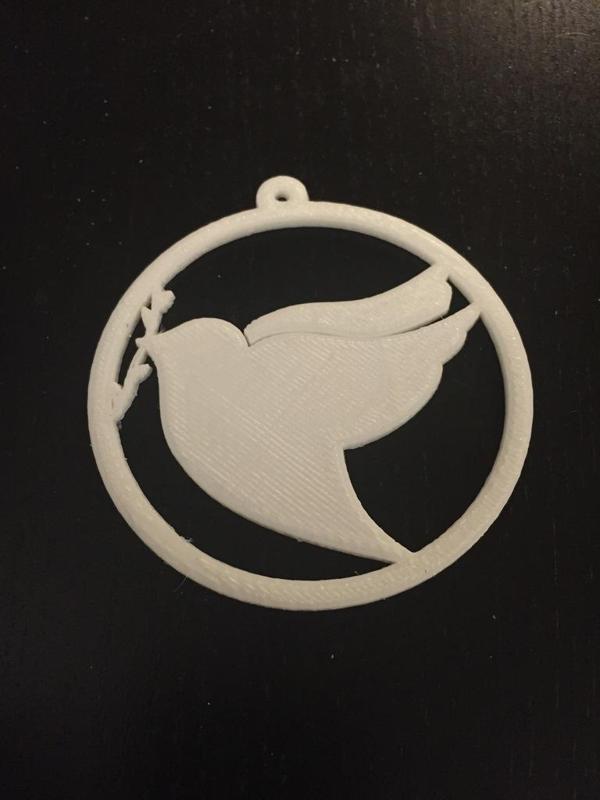 Dove Ornament