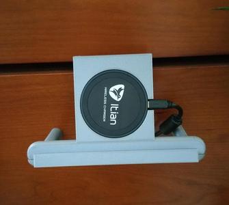 Nexus 7 Tablet entertainment wall stand with Qi charging