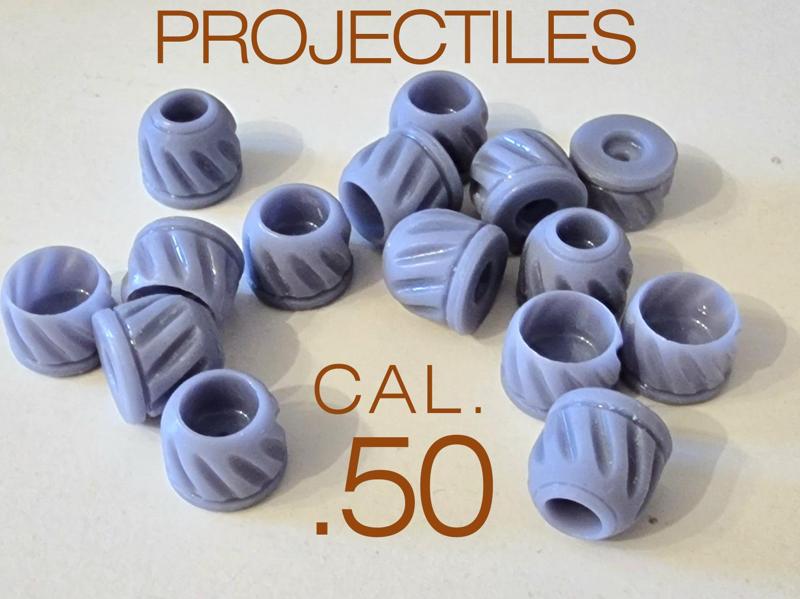 Projectiles for HDR 50 RAM Umarex revolver cal 50 slugs