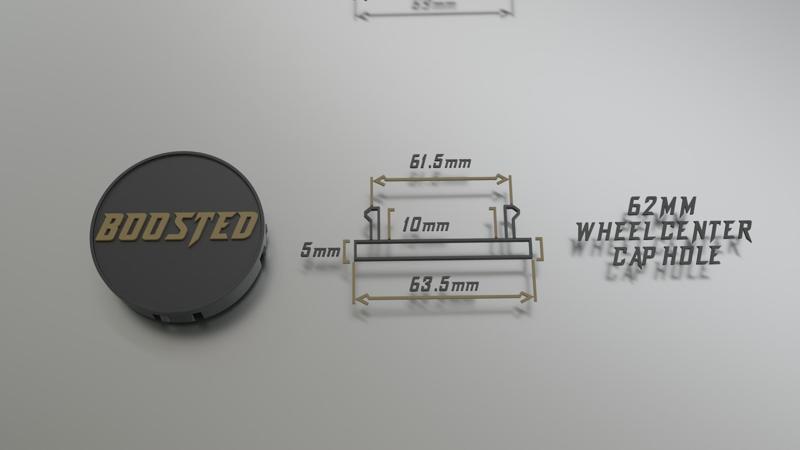 Boosted Wheel Center Cap
