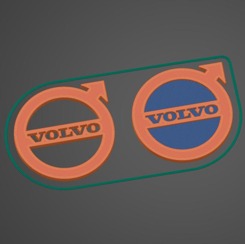 Volvo logo emblem badge