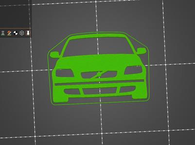 Volvo S40 P1 pre FL toothpaste squeezer
