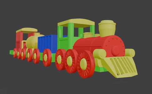 Toy Train Locomotive