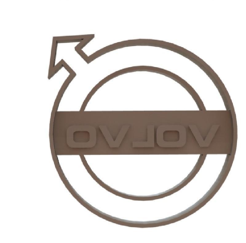 Car logo cookie cutter: Volvo