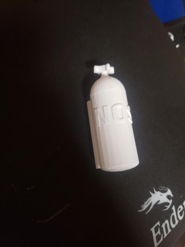 NOS bottle flat back