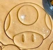 Tod mushroom mario cookie cutter