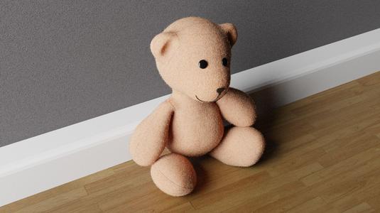 Knitted Teddy bear
