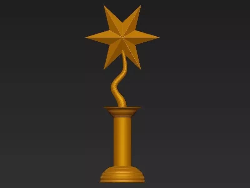 Award Trofy 3d design