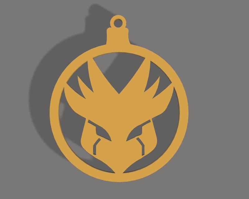 Mega Pidgeot Christmas Ornament || Mega Pidgeot Christmas Sphere