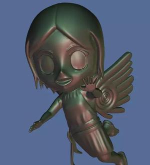 Flying Chibi-angel