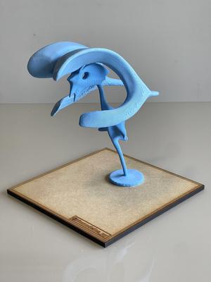 Ventricular system educational anatomy model