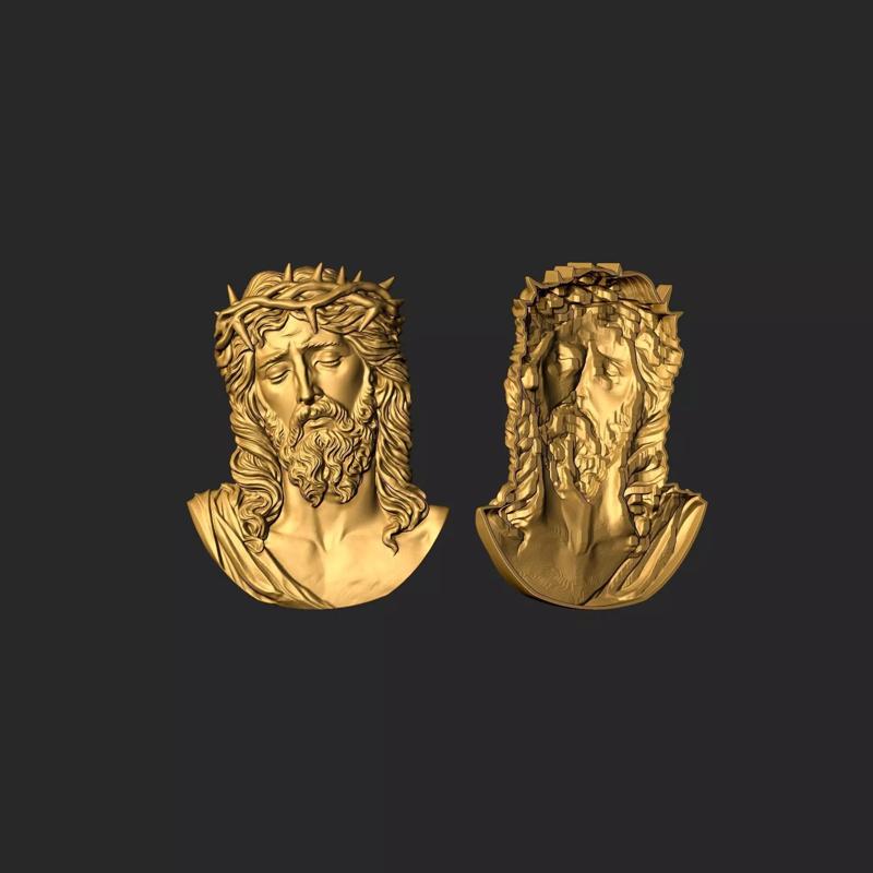 Jesus pendant 2 hollowback