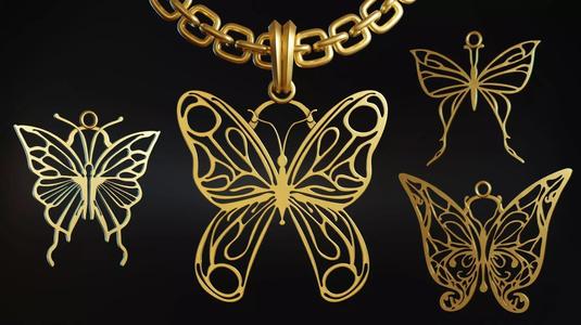 Butterfly Pendants Collection