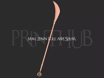 Maki Zenin Pole arm Spear from Jujutsu Kaisen