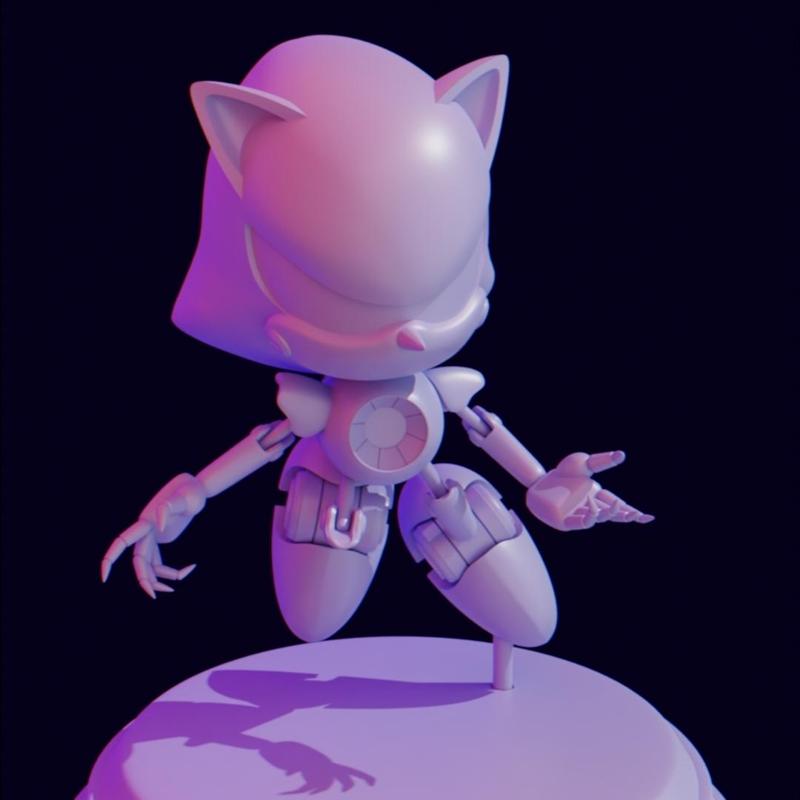 Metal Sonic Figure - Sonic