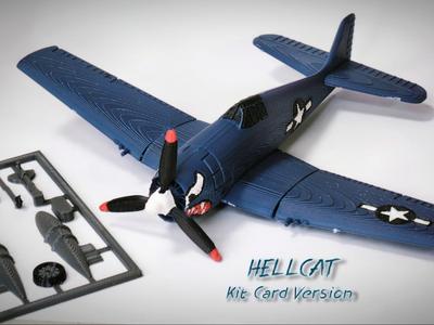F6F Hellcat - Kit card (Scale 1:72)