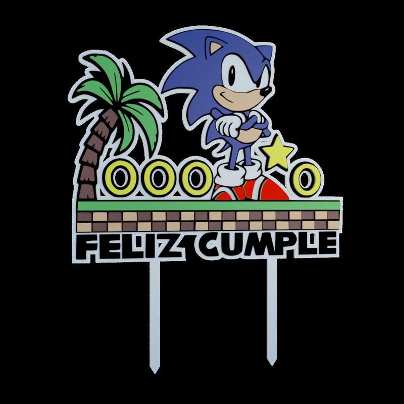 CAKE TOPPER CAKE TOPPER - SONIC