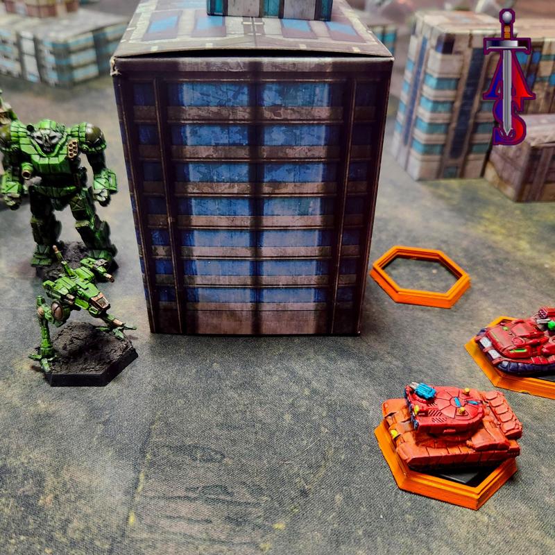 Hex Adapter Intelligence Blip for Mecha Games