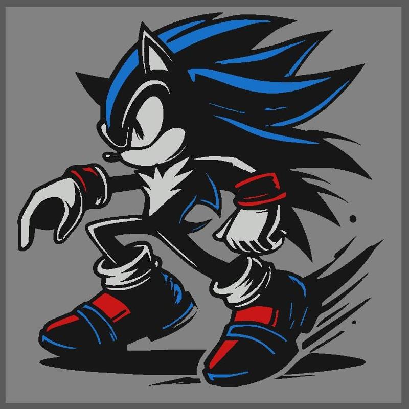 Sonic / Decorative painting