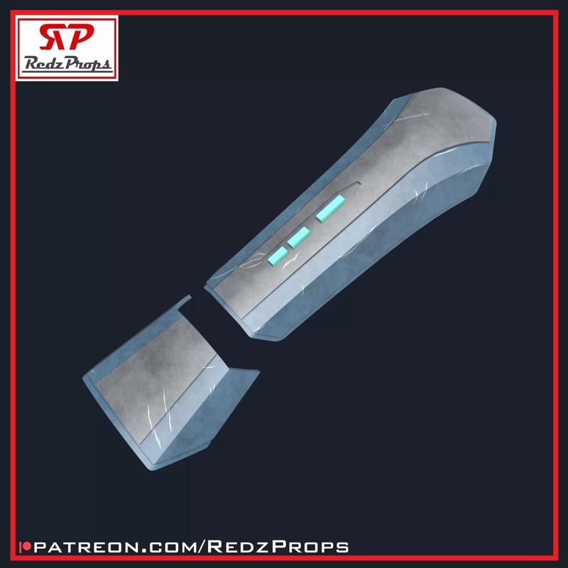 Ahsoka Forearm Armor Cosplay Prop