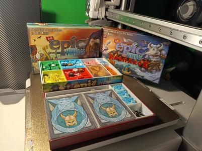 Tiny Epic Vikings Deluxe Insert Ragnarok Valkyrie