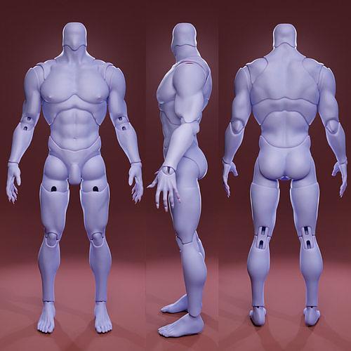 Skeledaddy BJD(Ball-Jointed-Doll) body