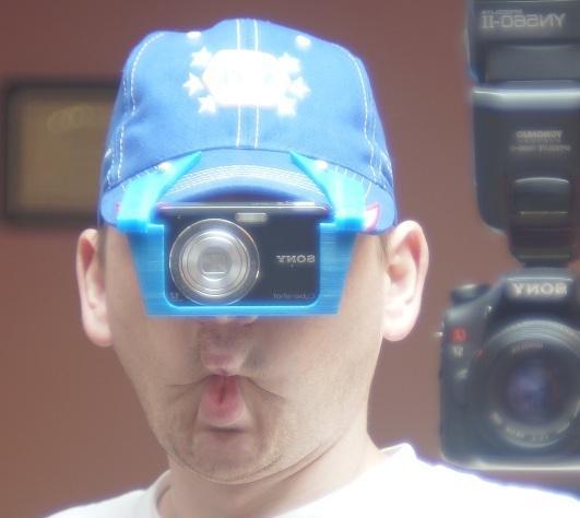 Sony CyberShot  DSC-W310 12.1 megapixel cap mount