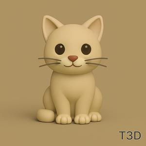 Cute Cat Figure