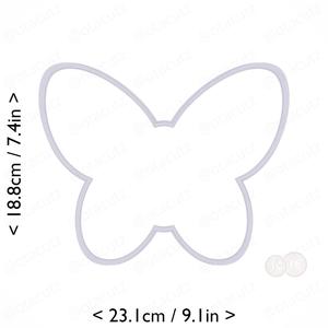 Butterfly Cookie Cutter 8.75in / 22.2cm