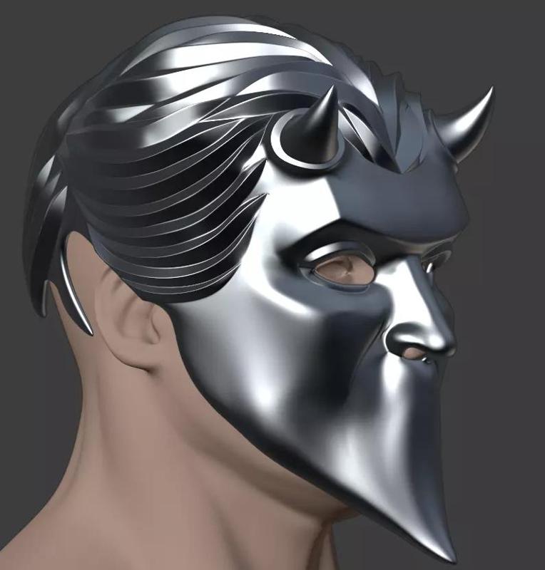 Nameless Ghoul Mask 3D print model