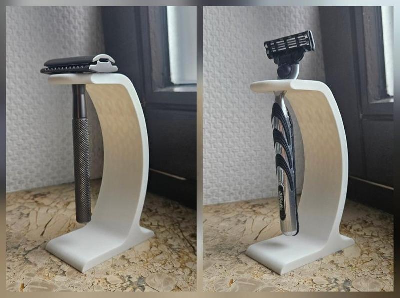 Holder for manual razors and safety razors